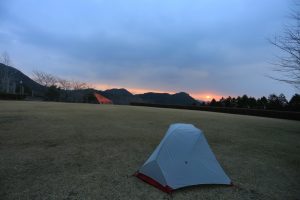 【温泉が目の前に】鹿児島県 八重山公園キャンプ場 2016年2月20日~21日