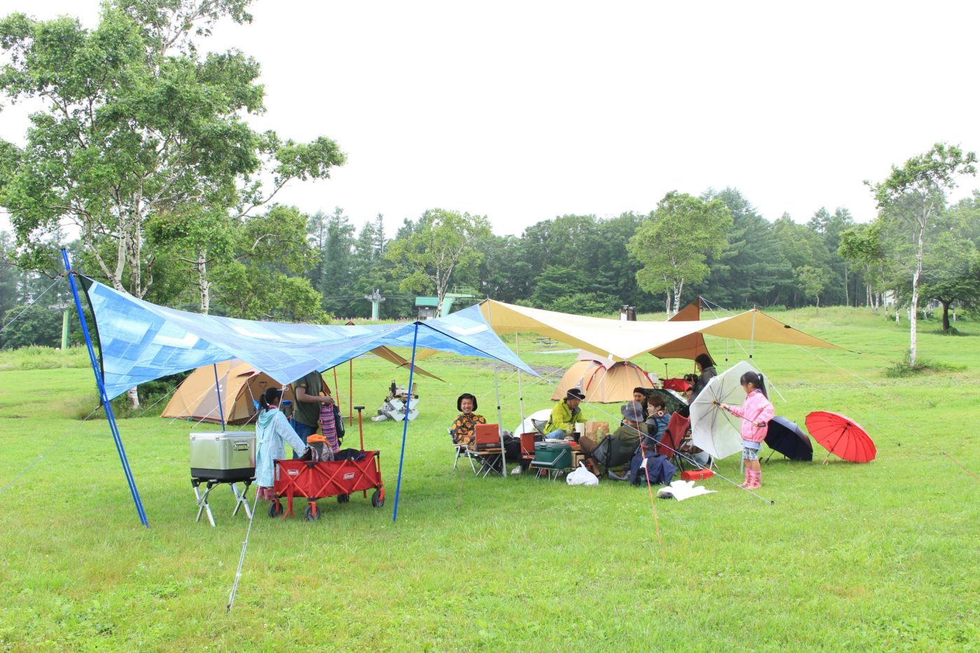【キャンプの安全】夏キャンプの熱中症のリスク。